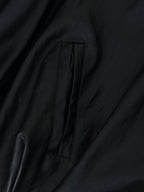 Women's Faux-Leather Bomber Jacket