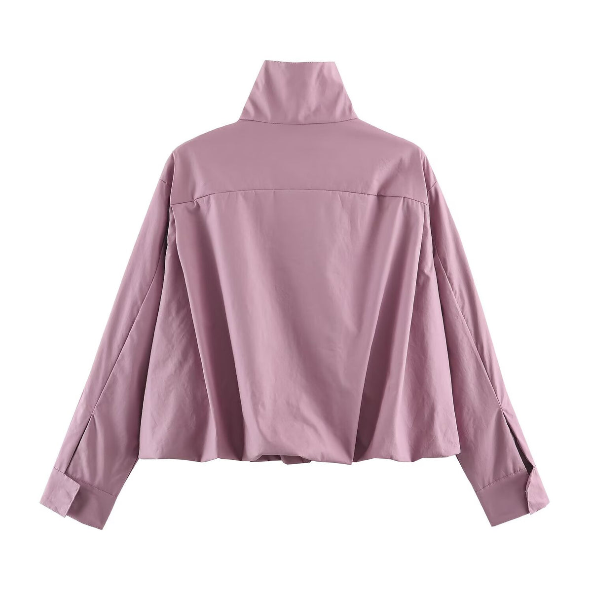 Women's Minimalist Stand-Collar Coat