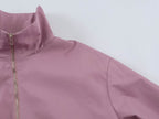 Women's Minimalist Stand-Collar Coat