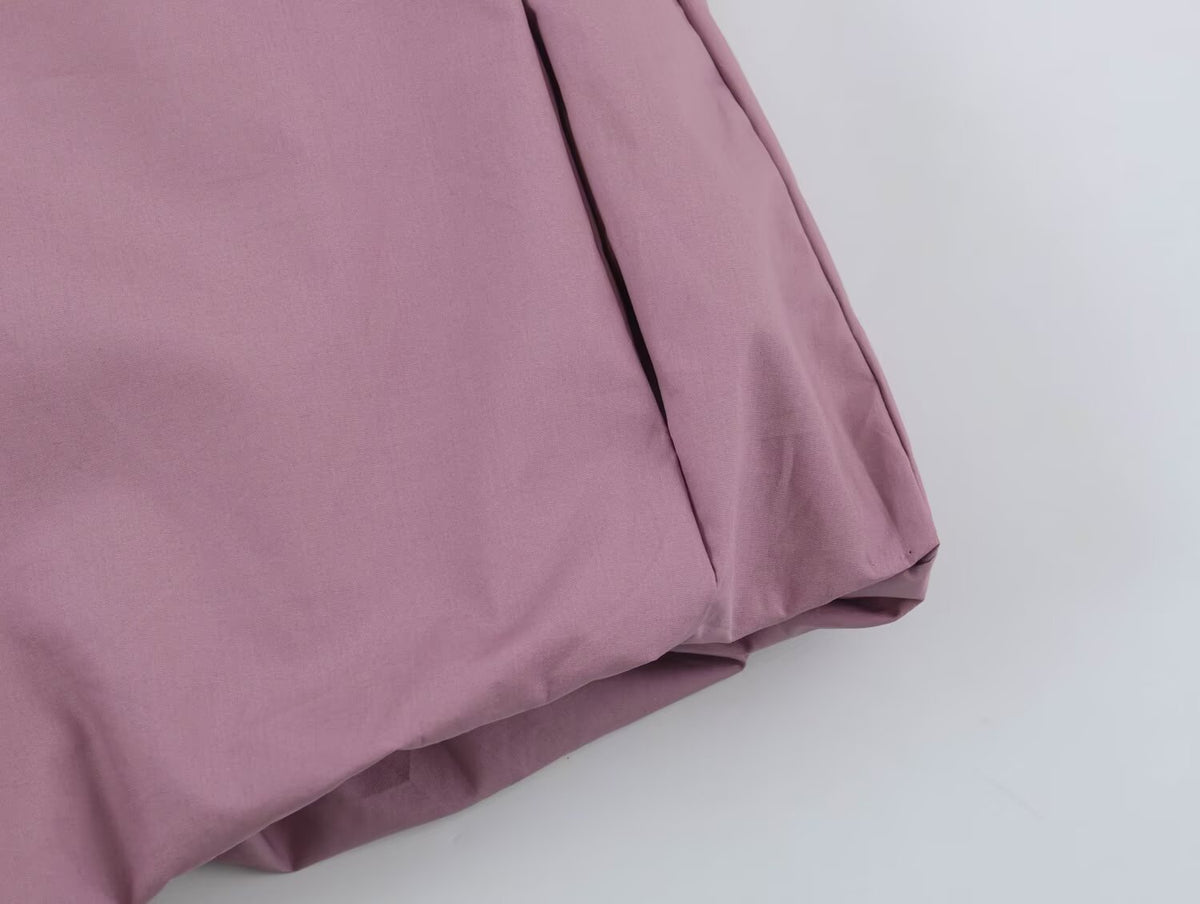 Women's Minimalist Stand-Collar Coat