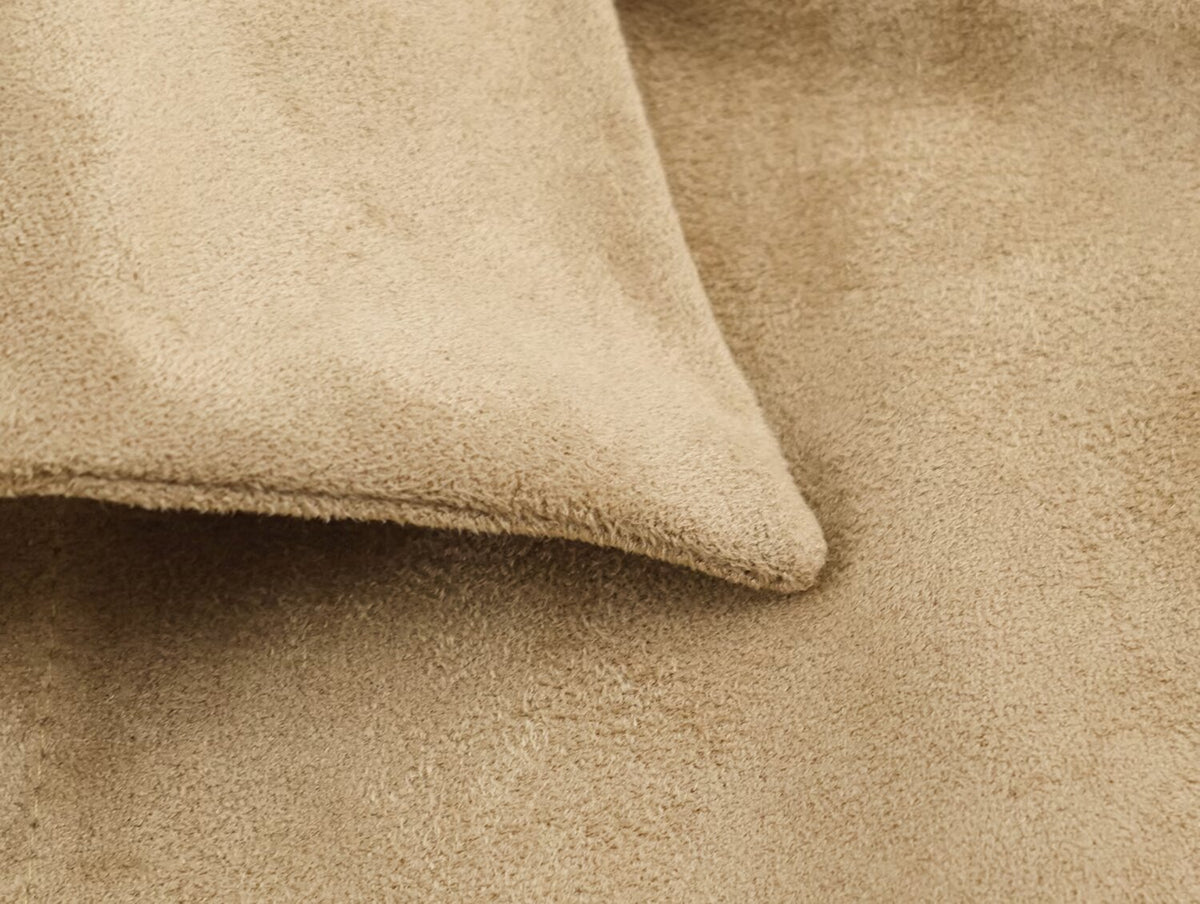 Women's Suede Polo Sweater