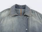 Women's Belted Denim Jacket