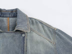 Women's Belted Denim Jacket