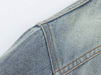 Women's Belted Denim Jacket