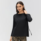 Women's Off-Shoulder Yoga Top