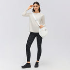 Women's Off-Shoulder Yoga Top