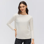 Women's Off-Shoulder Yoga Top