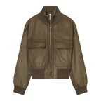 Women's Suede Short Jacket