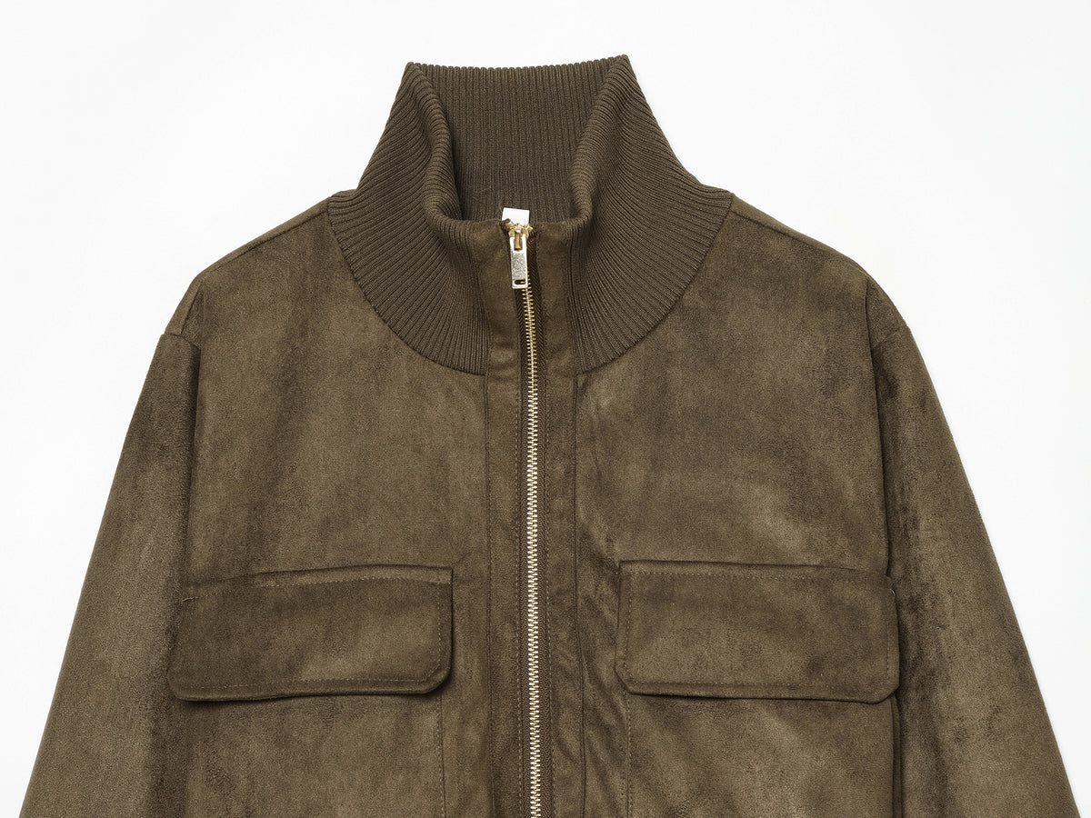 Women's Suede Short Jacket