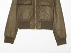 Women's Suede Short Jacket