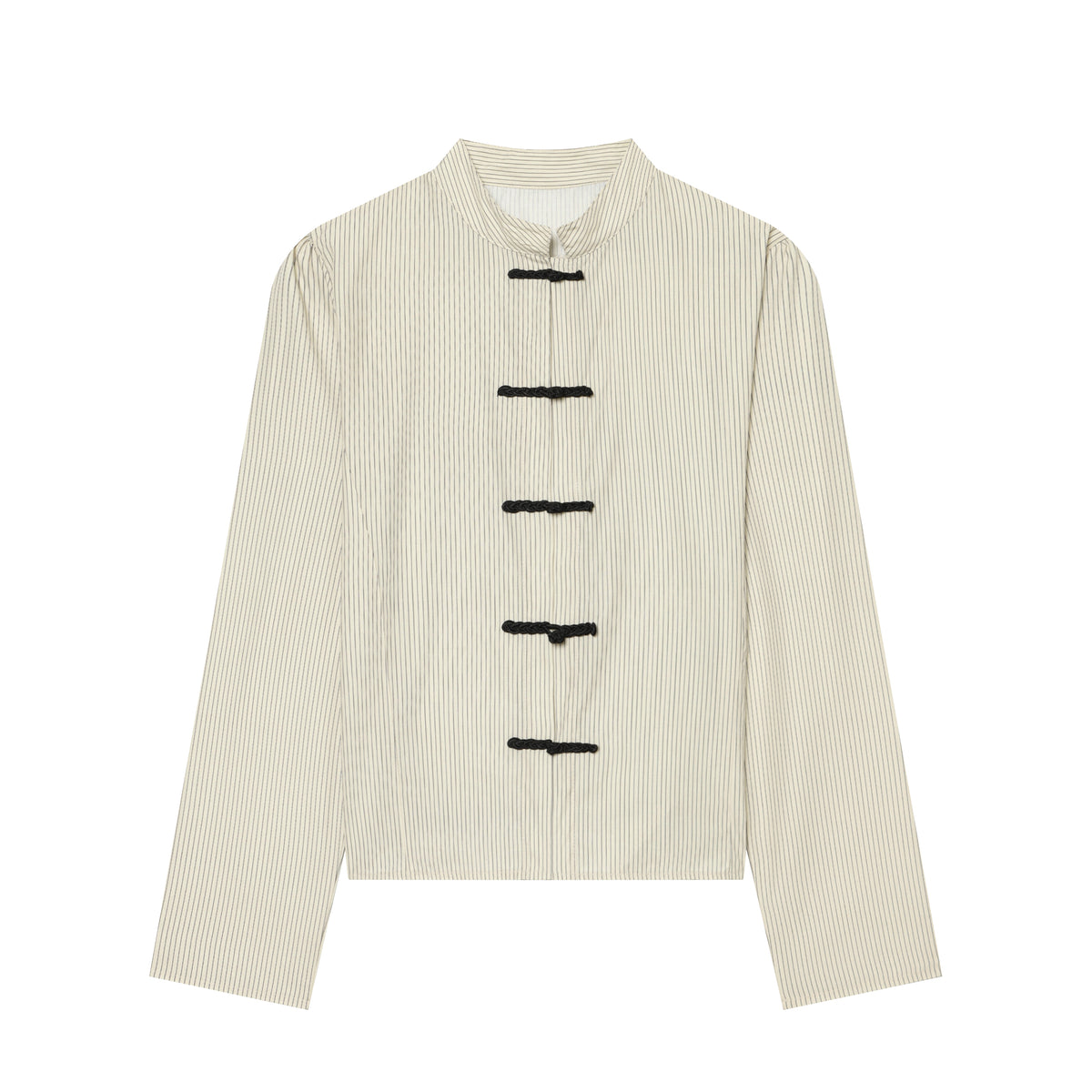 Women's Striped Button Shirt