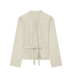 Women's Striped Button Shirt
