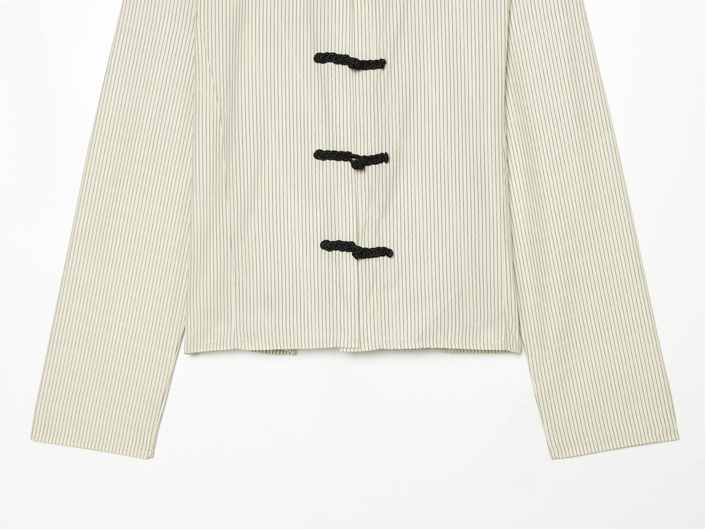 Women's Striped Button Shirt