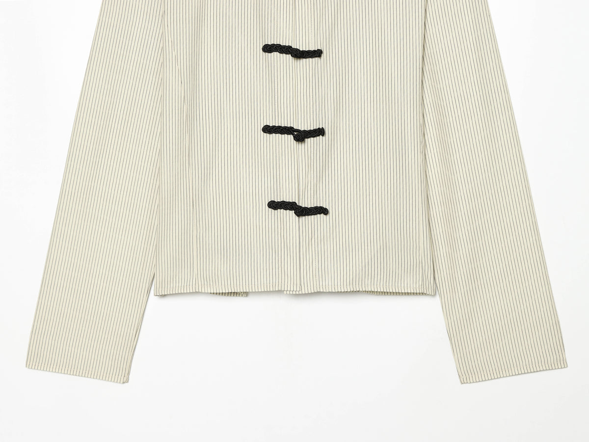 Women's Striped Button Shirt