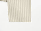 Women's Striped Button Shirt