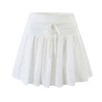 White skirt