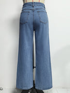 Women's High-Waist Wide-Leg Jeans