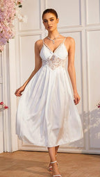 Satin Two-Piece Lounge Set
