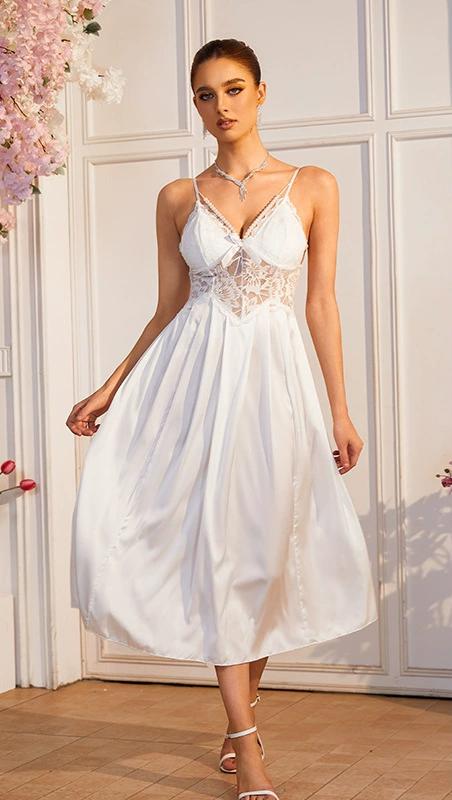 Satin Two-Piece Lounge Set