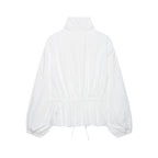 Women's Stand-Collar Nylon Coat