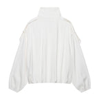 Women's Stand-Collar Bomber Jacket