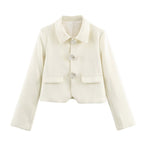 Women's Floral Button Jacket
