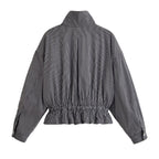 Women's Plaid Short Jacket