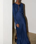 Women's Satin Maxi Dress