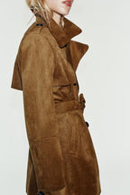 Women's Belted Trench Coat