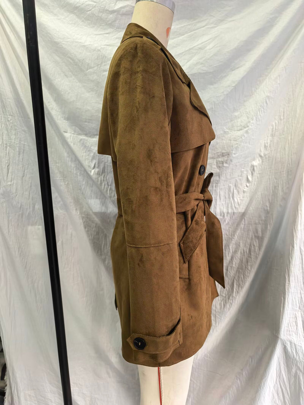 Women's Belted Trench Coat