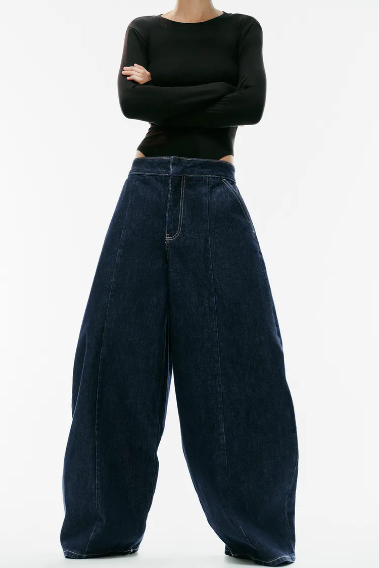 Women's Wide-Leg Denim Jeans