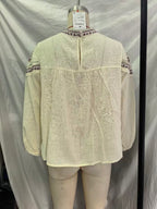 Women's Embroidered Vacation Blouse