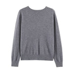 Women's Round-Neck Button Sweater