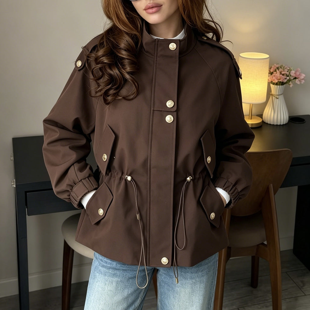 Women's Mid-Length Trench Coat
