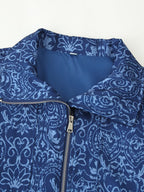 Women's Printed Jacket & Shorts Set