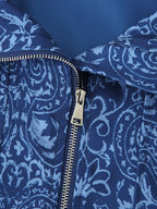 Women's Printed Jacket & Shorts Set