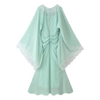 Women's Lace Pleated Dress