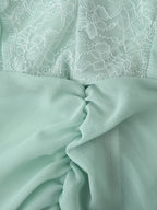 Women's Lace Pleated Dress