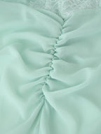 Women's Lace Pleated Dress