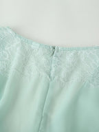 Women's Lace Pleated Dress