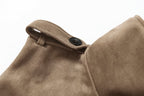Women's Belted Suede Vest