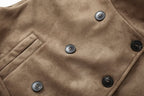 Women's Belted Suede Vest