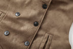 Women's Belted Suede Vest