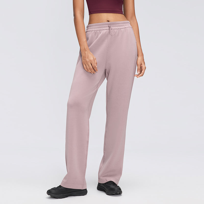 Women's Draping Air Layer Straight Leg Pants