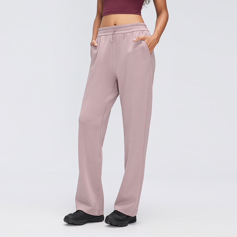 Women's Draping Air Layer Straight Leg Pants