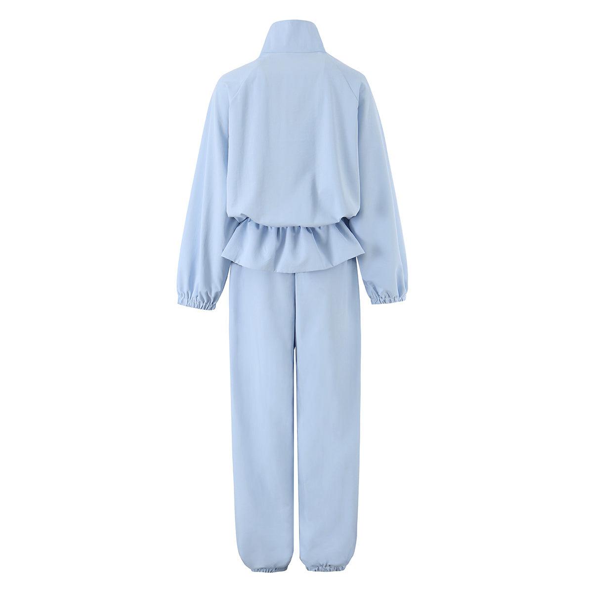 Women's Women Clothing Fall Stand Up Collar Cinched Small Coat