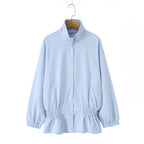 Women's Women Clothing Fall Stand Up Collar Cinched Small Coat