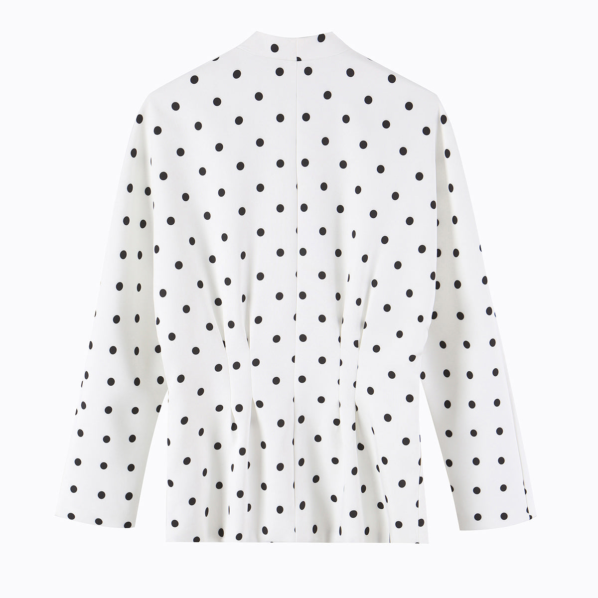 Women's Polka Dot Double Breasted Blazer