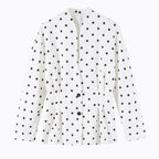 White Polka Dot
