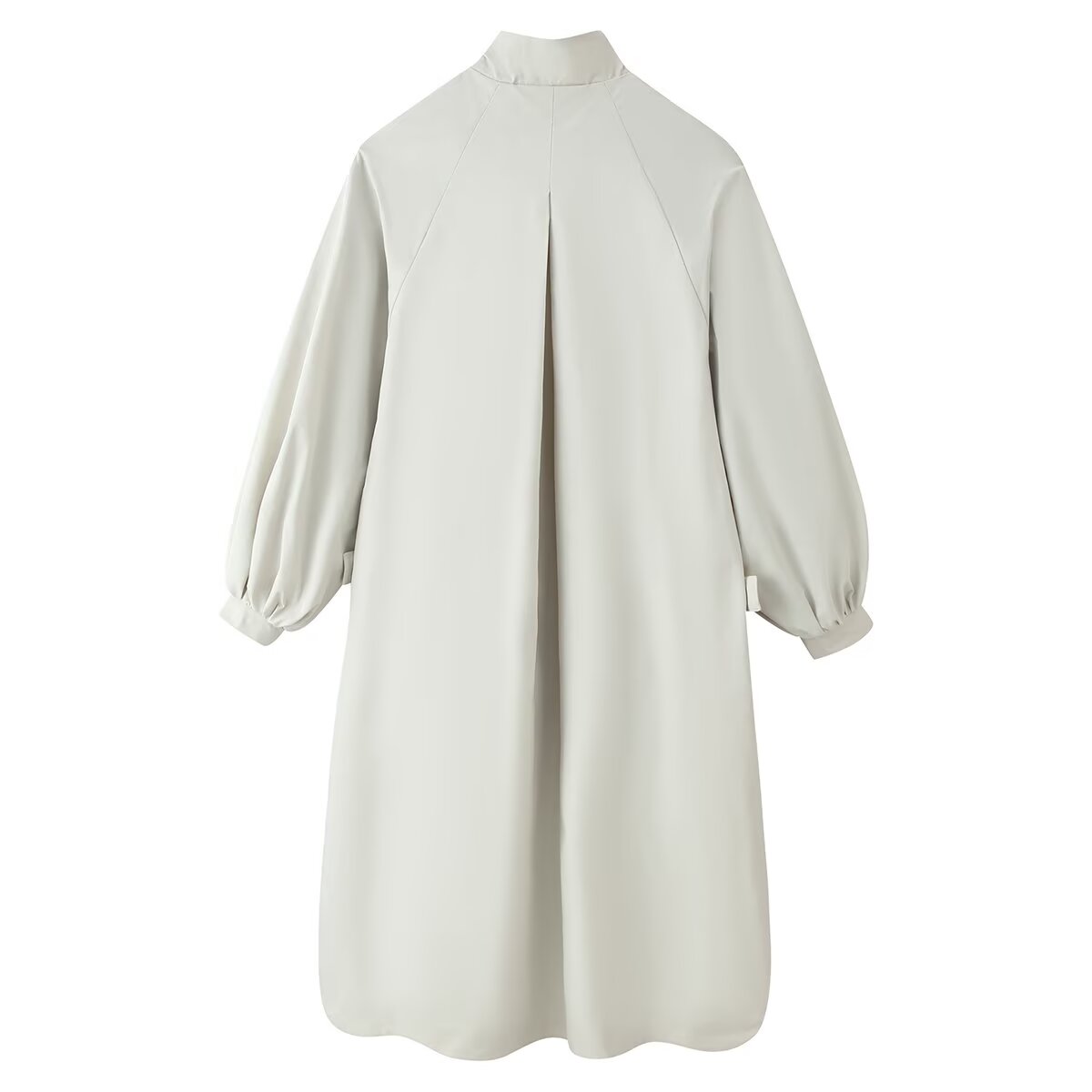 Women's Asymmetrical Long Trench Coat